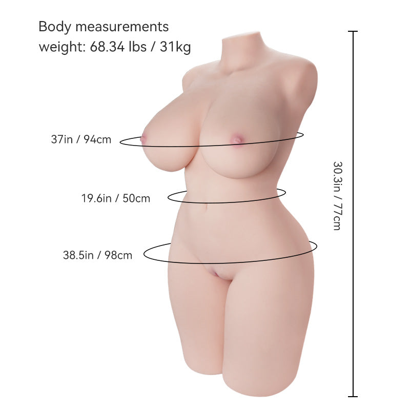 Monroe :68.34LB Plump Hot Sex Doll Fair