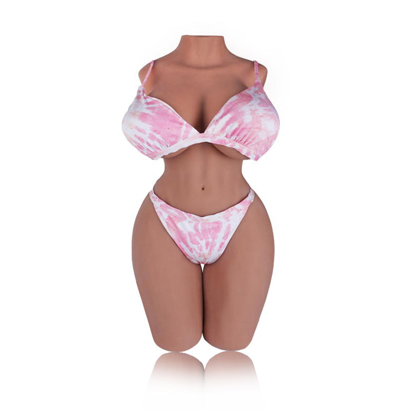Monica :41.34LB Best Sex Torso Doll For Breast Fun Wheat