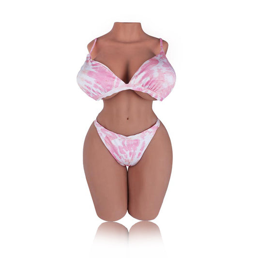 Monica :41.34LB Best Sex Torso Doll For Breast Fun Wheat
