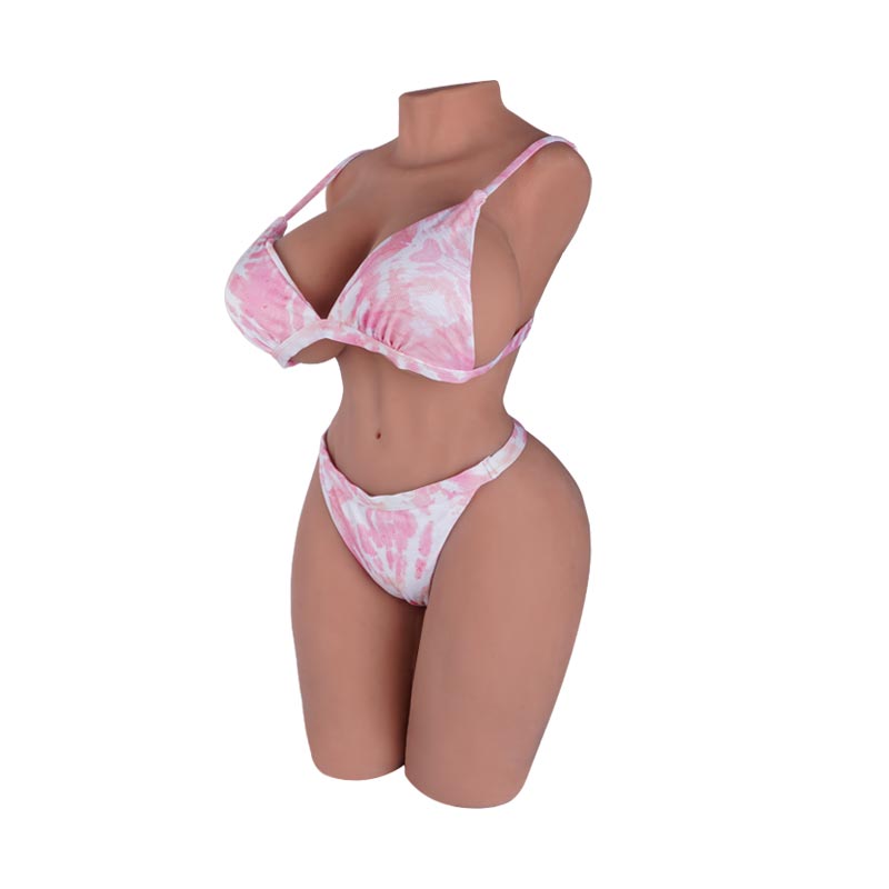Monica :41.34LB Best Sex Torso Doll For Breast Fun Wheat
